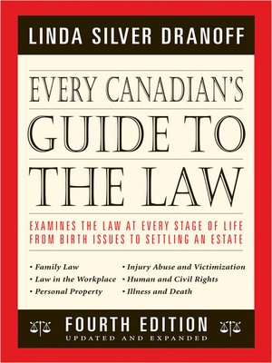 cover image of Every Canadian's Guide to the Law